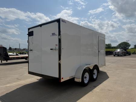 New 2026 Sharp Manufacturing 7 X 14 TA SEL Cargo / Enclosed Trailer