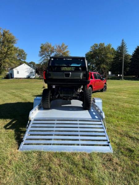 New 2027 Aluma 78x14 ATV Trailer - Full Ramp!