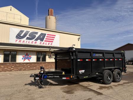 New 2026 Load Trail 83x14 Dump 14k w/4ft sides Dump Trailer