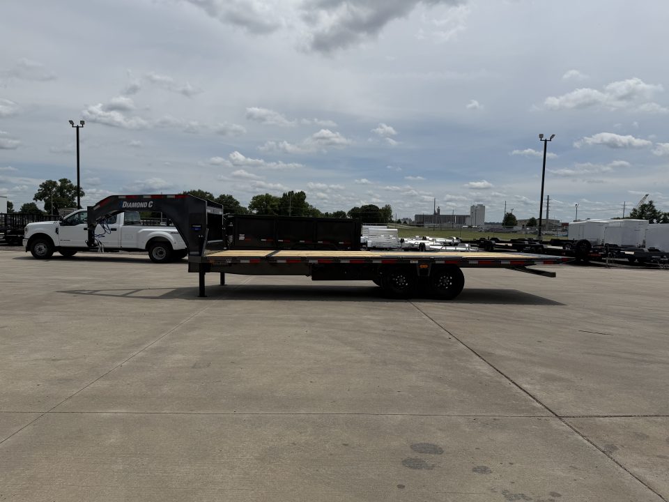 New 2026 Diamond C Trailers DET210 102 X 24 Deckover Trailer