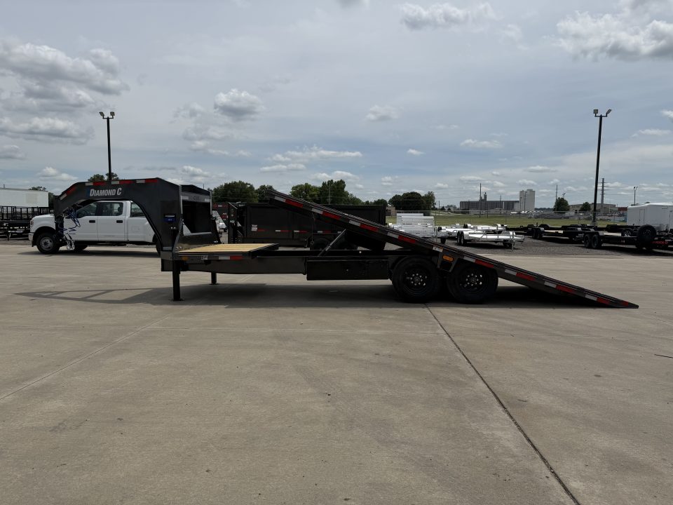 New 2026 Diamond C Trailers DET210 102 X 24 Deckover Trailer