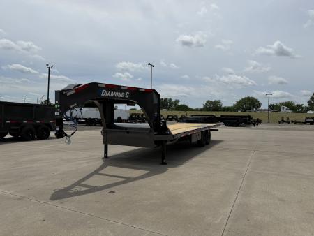 New 2026 Diamond C Trailers DET210 102 X 24 Deckover Trailer