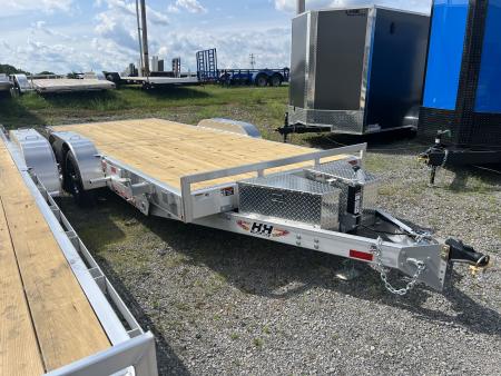 New 2026 H&H Trailers Speedloader 7x18 Power Tilt Car Hauler