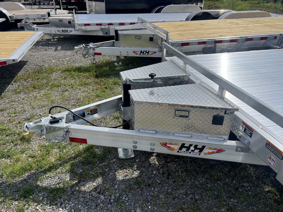 New 2026 H&H Trailers Speedloader 7x20 7K Power Tilt Car Hauler