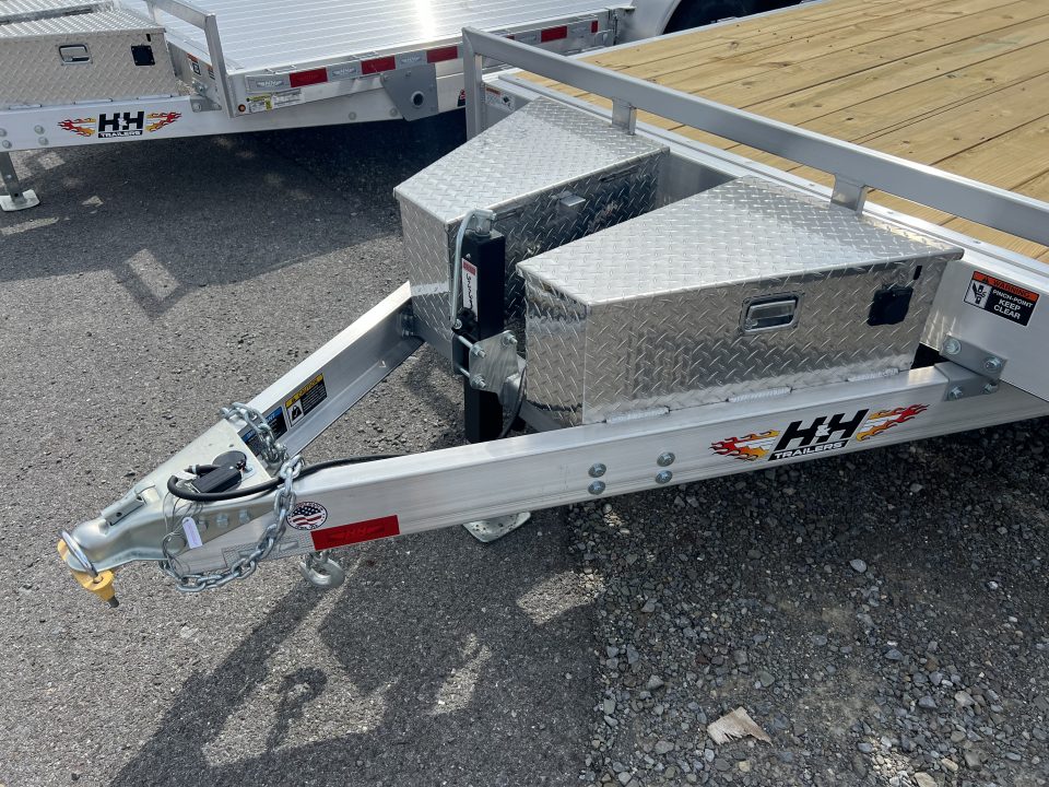 New 2026 H&H Trailers 7x22 10K Car Hauler