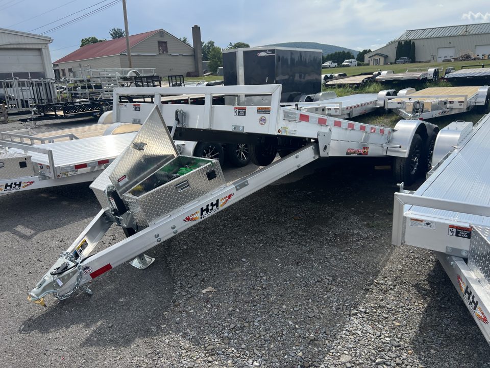 New 2026 H&H Trailers 7x22 10K Car Hauler
