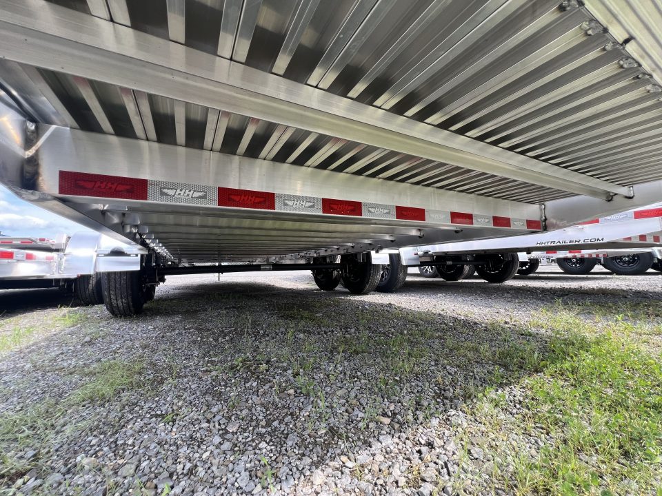 New 2026 H&H Trailers Speedloader 7x22 10K Power Tilt Car Hauler