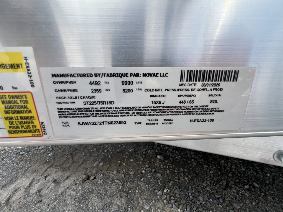 New 2026 H&H Trailers Speedloader 7x22 10K Power Tilt Car Hauler