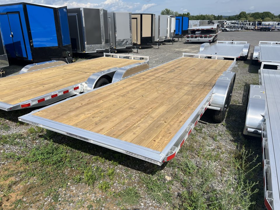 New 2026 H&H Trailers Speedloader 7x24 10K Power Tilt Car Hauler