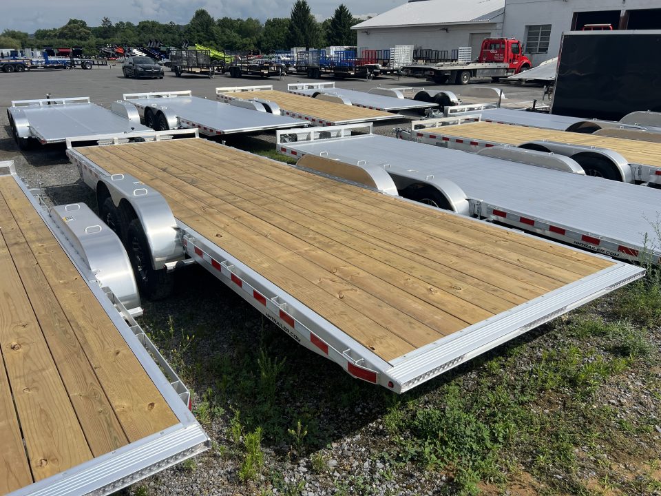 New 2026 H&H Trailers Speedloader 7x24 10K Power Tilt Car Hauler