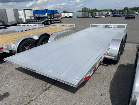 New 2026 H&H Trailers Speedloader Low Profile 7x18 10K Power Tilt Car Hauler