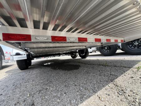 New 2026 H&H Trailers Speedloader Low Profile 7x18 10K Power Tilt Car Hauler