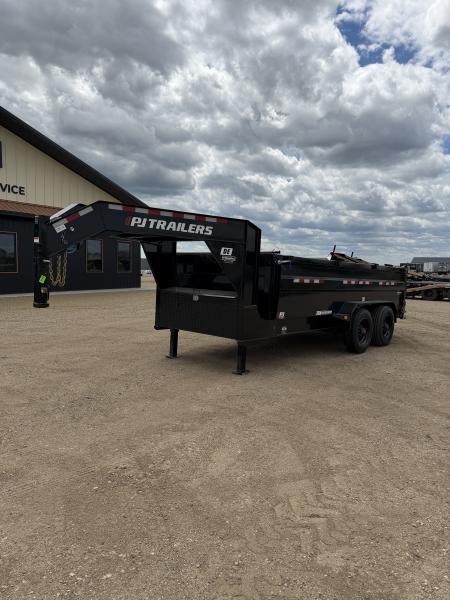 New 2026 PJ Trailers DE Low Pro GN Dump Dump Trailer