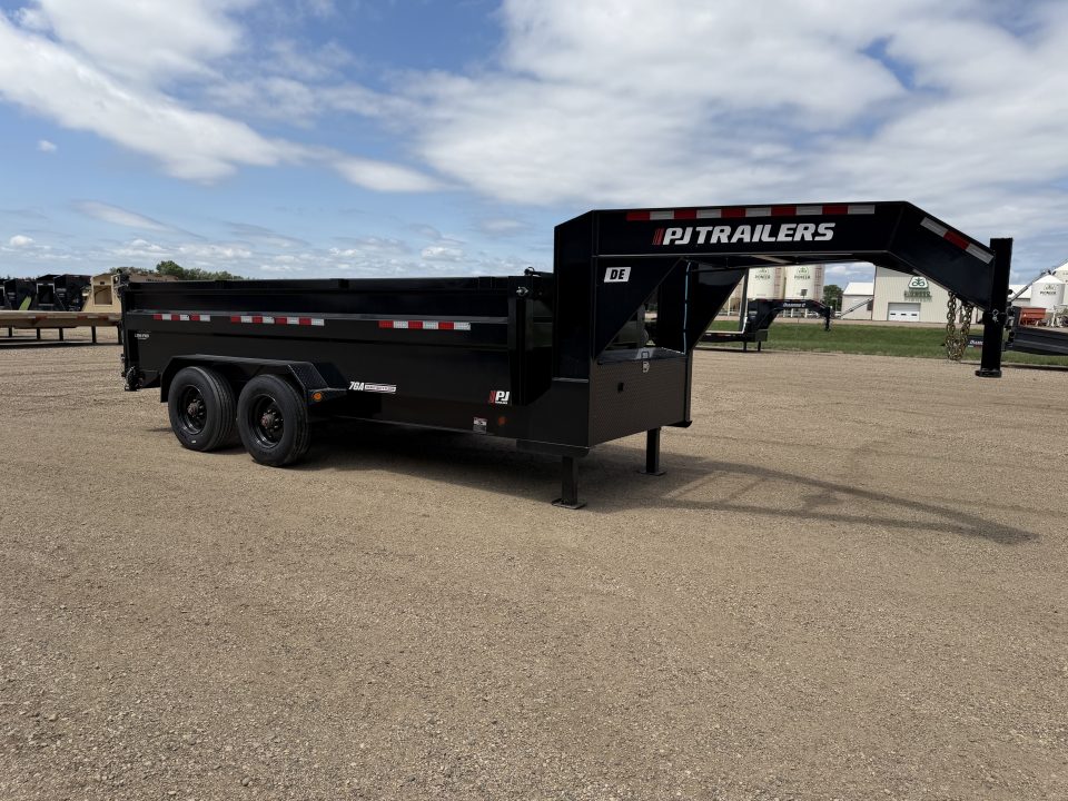 New 2027 PJ Trailers DE Low Pro GN Dump Dump Trailer