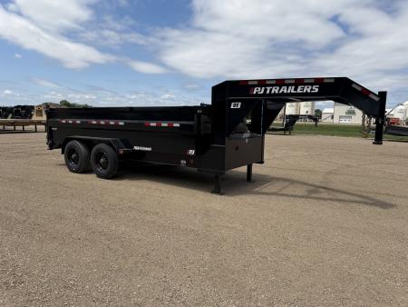 New 2027 PJ Trailers DE Low Pro GN Dump Dump Trailer