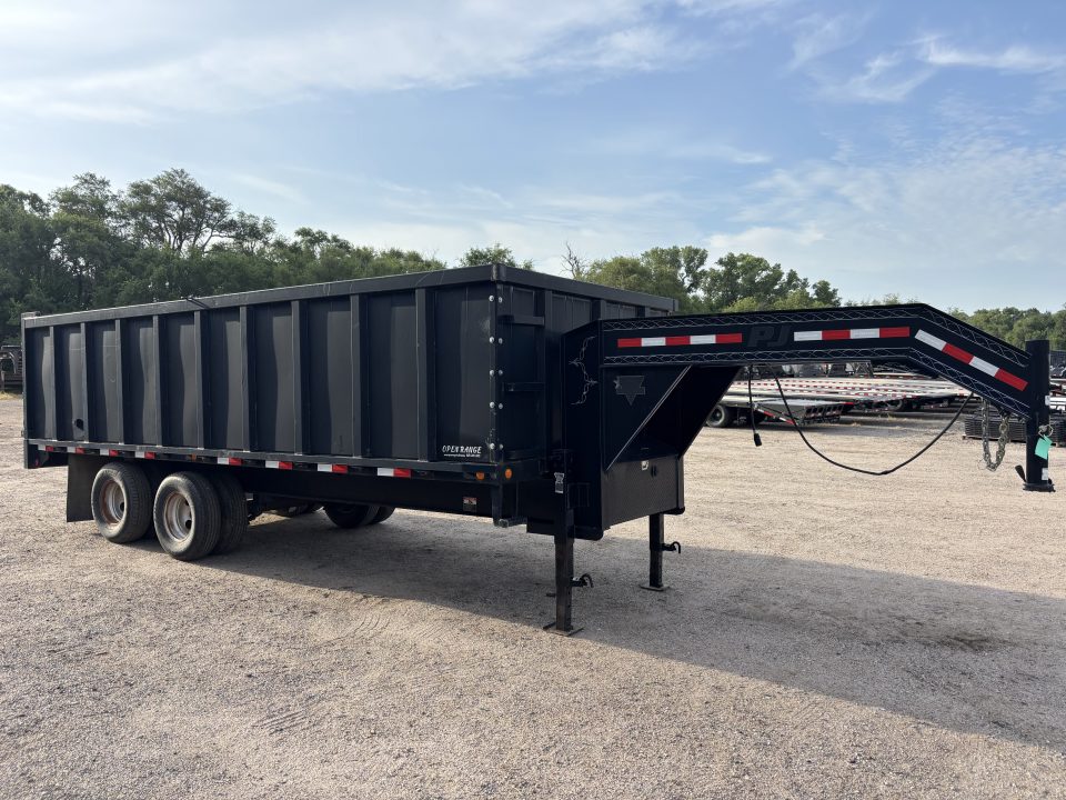 Used 2014 PJ Trailers 96x20 Dump Trailer
