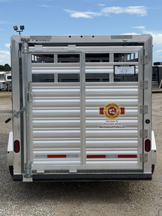 New 2026 Featherlite 20' Stock Trailer