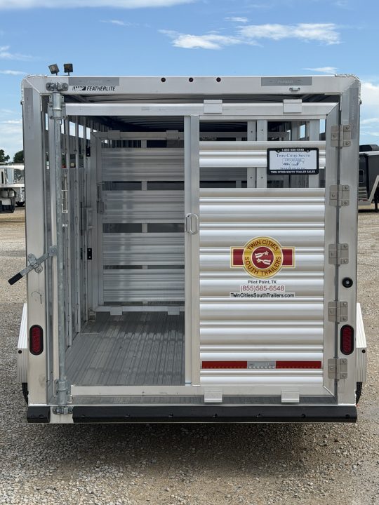 New 2026 Featherlite 20' Stock Trailer