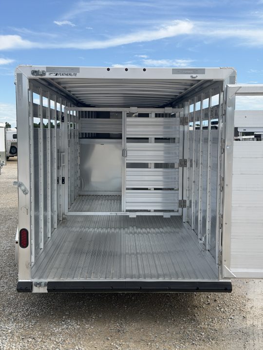 New 2026 Featherlite 20' Stock Trailer