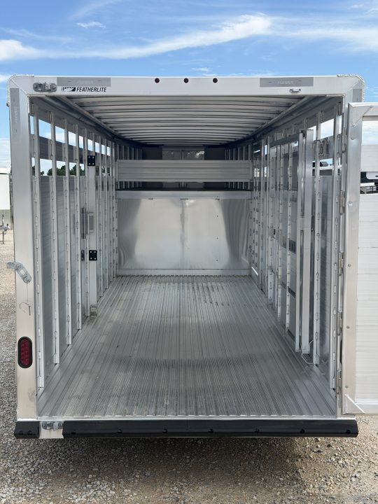 New 2026 Featherlite 20' Stock Trailer
