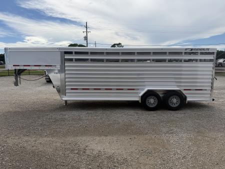 New 2026 Featherlite 20' Stock Trailer