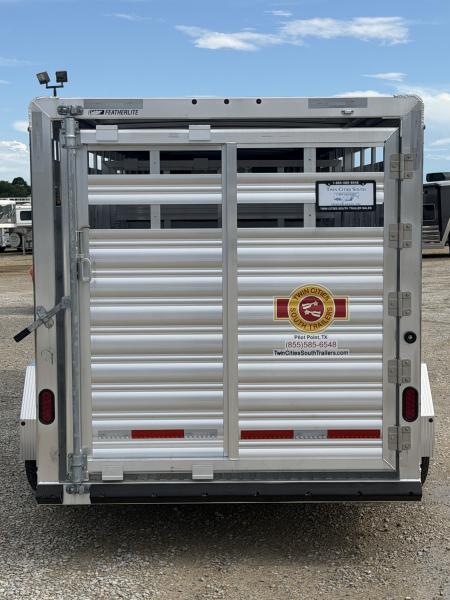 New 2026 Featherlite 20' Stock Trailer