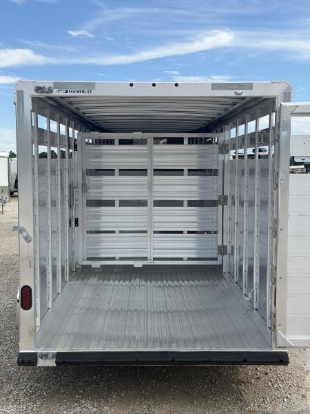 New 2026 Featherlite 20' Stock Trailer