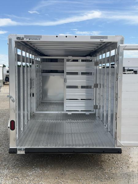 New 2026 Featherlite 20' Stock Trailer