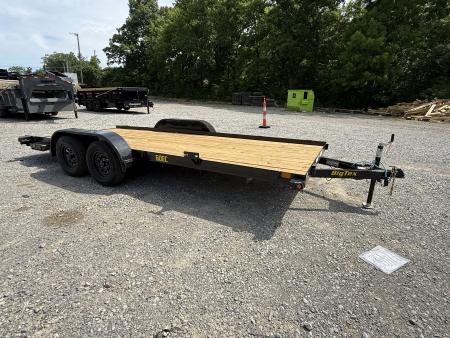 New 2026 Big Tex 60EC 18’ Car Hauler,REMOVABLE FENDERS, SLIDE IN RAMPS, SPARE MOUNT