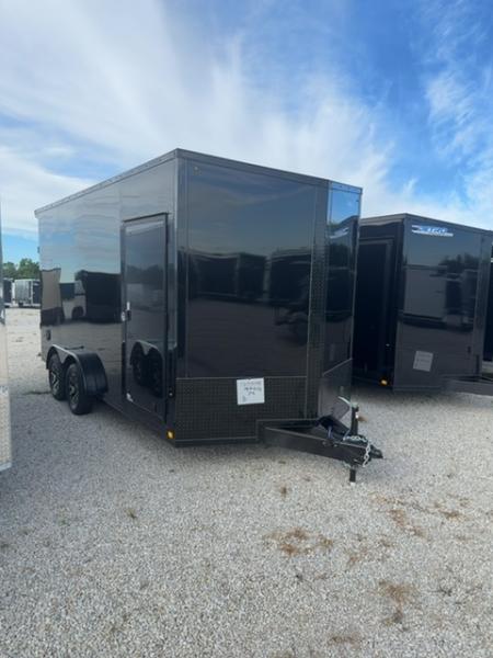 New 2026 Cargo Express 7.5 x 16 XL SE Flat Top Sloped V-Nose 7K Cargo / Enclosed Trailer