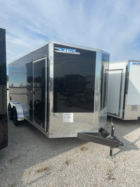 New 2026 Cargo Express 7 x 16 XL SE Flat Top Sloped V-Nose 7K Cargo / Enclosed Trailer