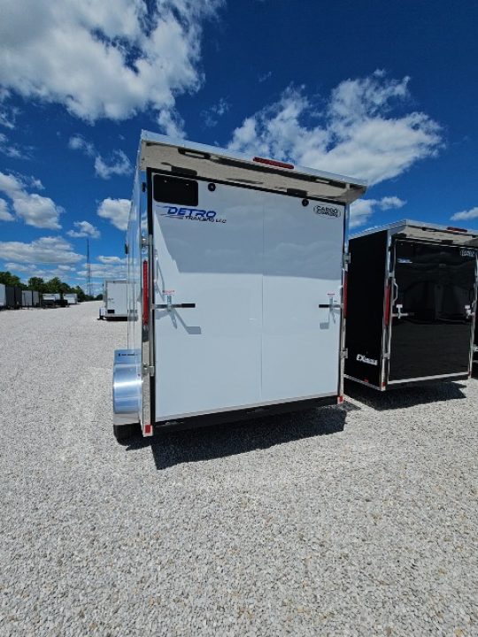 New 2026 Cargo Express 7 x 12 EX DLX Flat Top V-Nose 7K Cargo / Enclosed Trailer