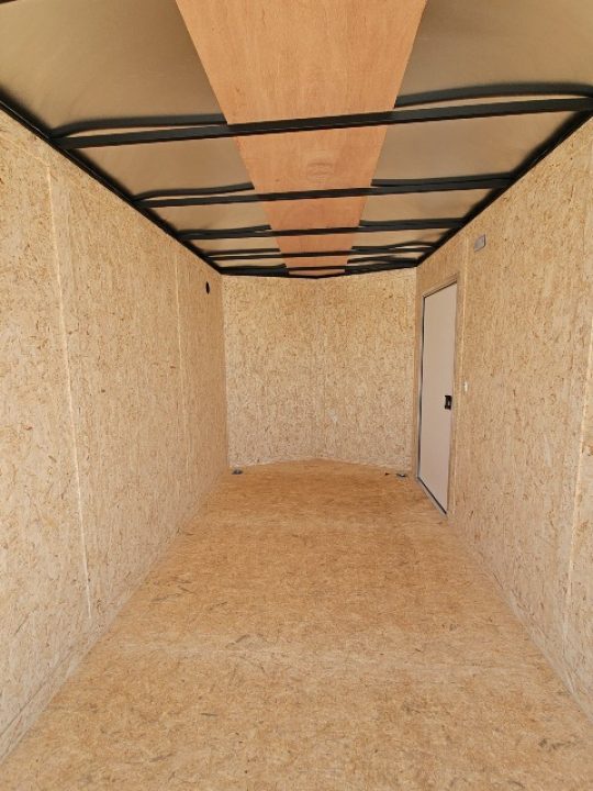 New 2026 Cargo Express 7 x 12 EX DLX Flat Top V-Nose 7K Cargo / Enclosed Trailer