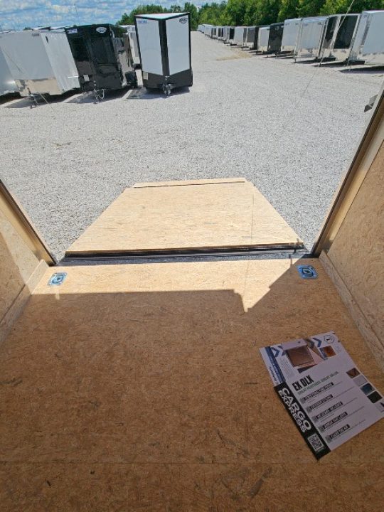 New 2026 Cargo Express 7 x 12 EX DLX Flat Top V-Nose 7K Cargo / Enclosed Trailer