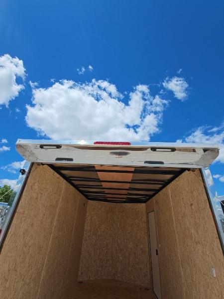 New 2026 Cargo Express 7 x 12 EX DLX Flat Top V-Nose 7K Cargo / Enclosed Trailer