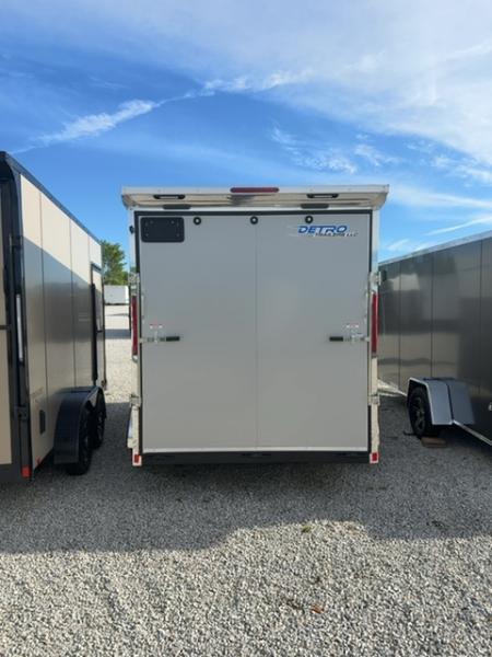 New 2026 Cargo Express 7 x 14 EX DLX Flat Top V-Nose 7K Cargo / Enclosed Trailer