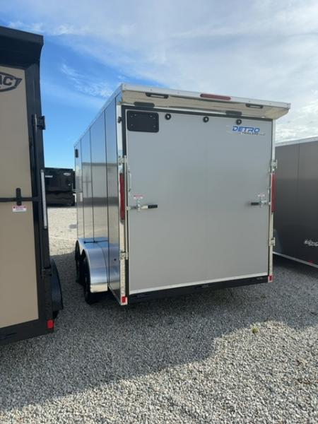 New 2026 Cargo Express 7 x 14 EX DLX Flat Top V-Nose 7K Cargo / Enclosed Trailer