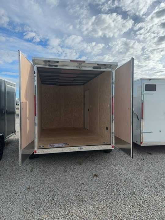 New 2026 Cargo Express 7 x 12 EX DLX Flat Top V-Nose 7K Cargo / Enclosed Trailer