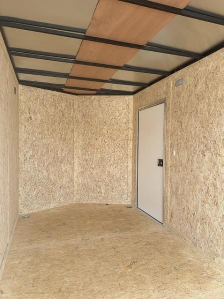 New 2026 Cargo Express 7 x 12 EX DLX Flat Top V-Nose 7K Cargo / Enclosed Trailer