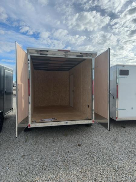 New 2026 Cargo Express 7 x 12 EX DLX Flat Top V-Nose 7K Cargo / Enclosed Trailer
