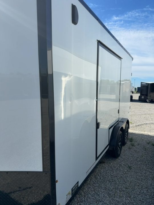 New 2026 Cargo Express 7.5 x 16 XL SE Flat Top Sloped V-Nose 7K Cargo / Enclosed Trailer