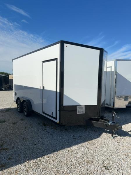 New 2026 Cargo Express 7.5 x 16 XL SE Flat Top Sloped V-Nose 7K Cargo / Enclosed Trailer