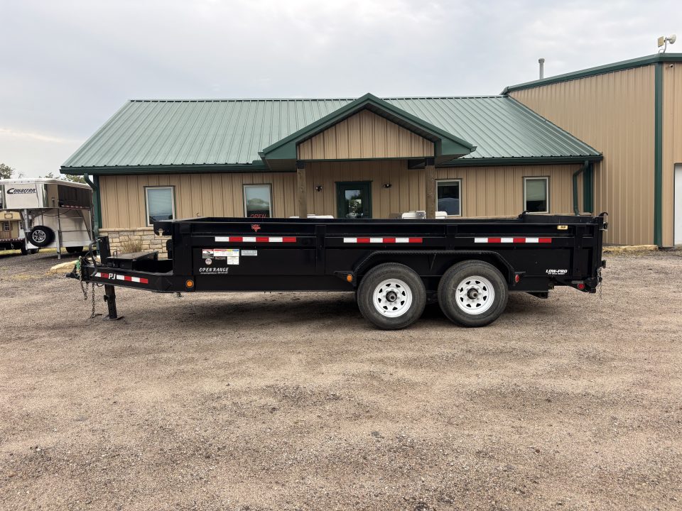 Used 2018 PJ Trailers DJ162 Dump Trailer 83x16