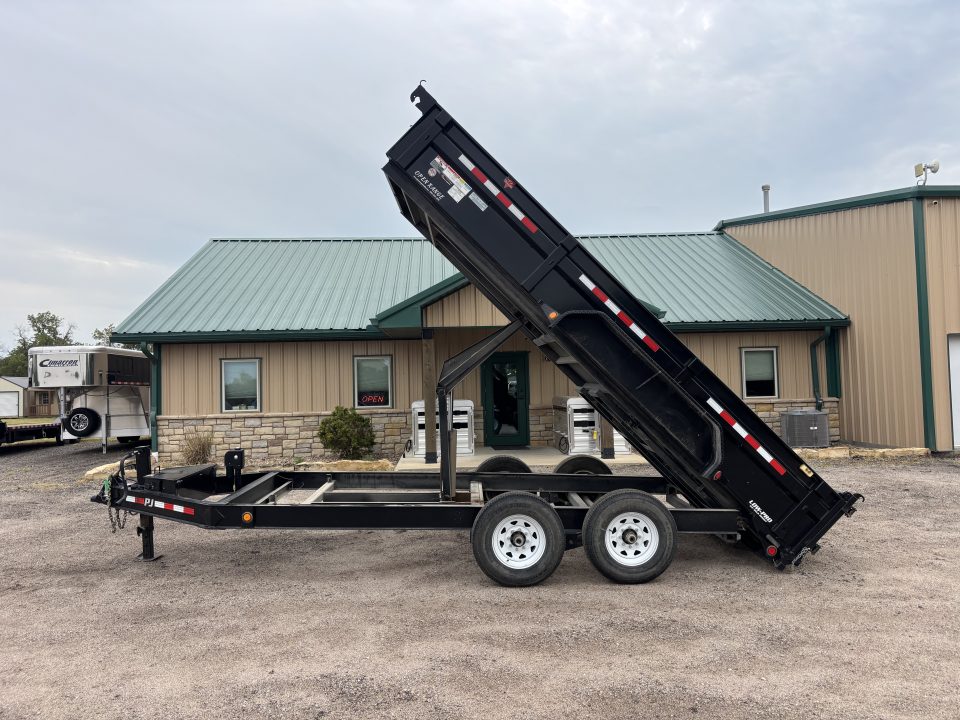 Used 2018 PJ Trailers DJ162 Dump Trailer 83x16