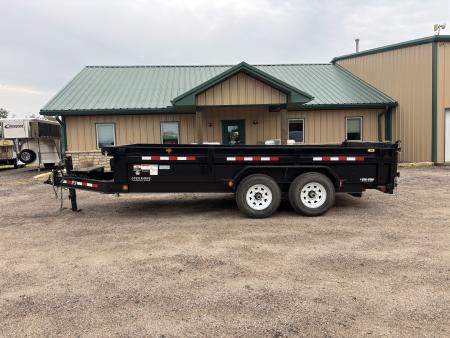 Used 2018 PJ Trailers DJ162 Dump Trailer 83x16