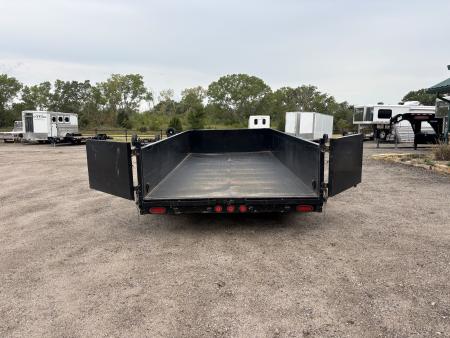 Used 2018 PJ Trailers DJ162 Dump Trailer 83x16