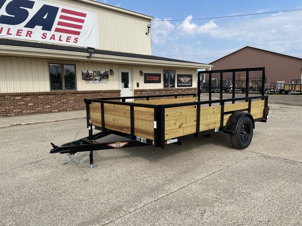 New 2026 H&H Trailers 82X12 Woodside 3K Utility Trailer