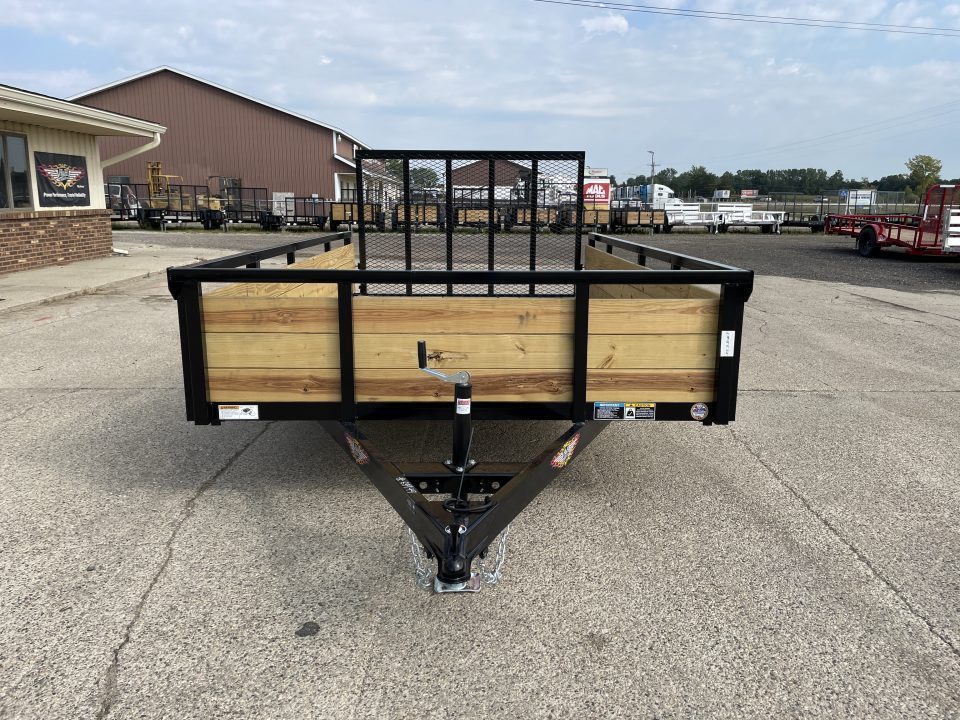 New 2026 H&H Trailers 82X12 Woodside 3K Utility Trailer