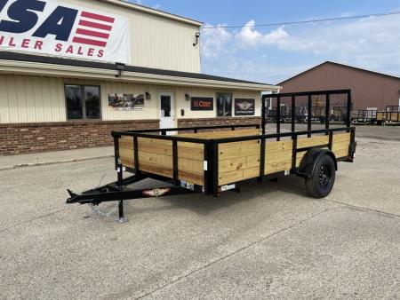 New 2026 H&H Trailers 82X12 Woodside 3K Utility Trailer