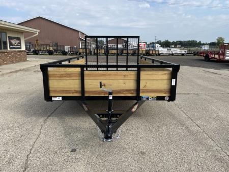 New 2026 H&H Trailers 82X12 Woodside 3K Utility Trailer